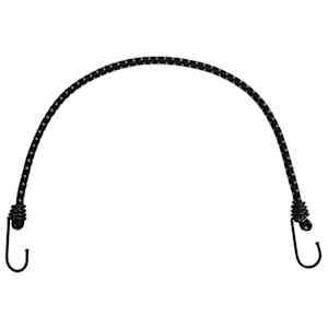 vidaXL Bungee Cords with Reflective Strips and Hooks 10 pcs 59 cm