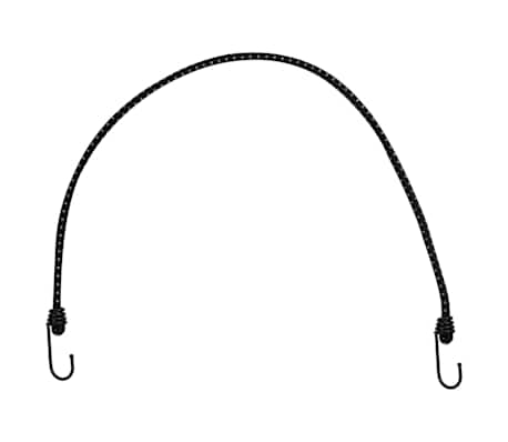 vidaXL Bungee vrv z odsevnimi trakovi in kavlji 10 kosov 88 cm