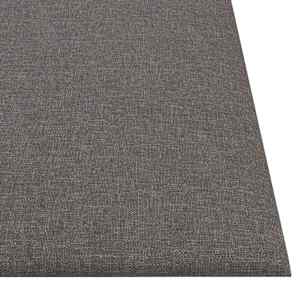 Nástěnný čelník 12 pcs 30 x 30 cm Světle šedá textil - obrázek 5