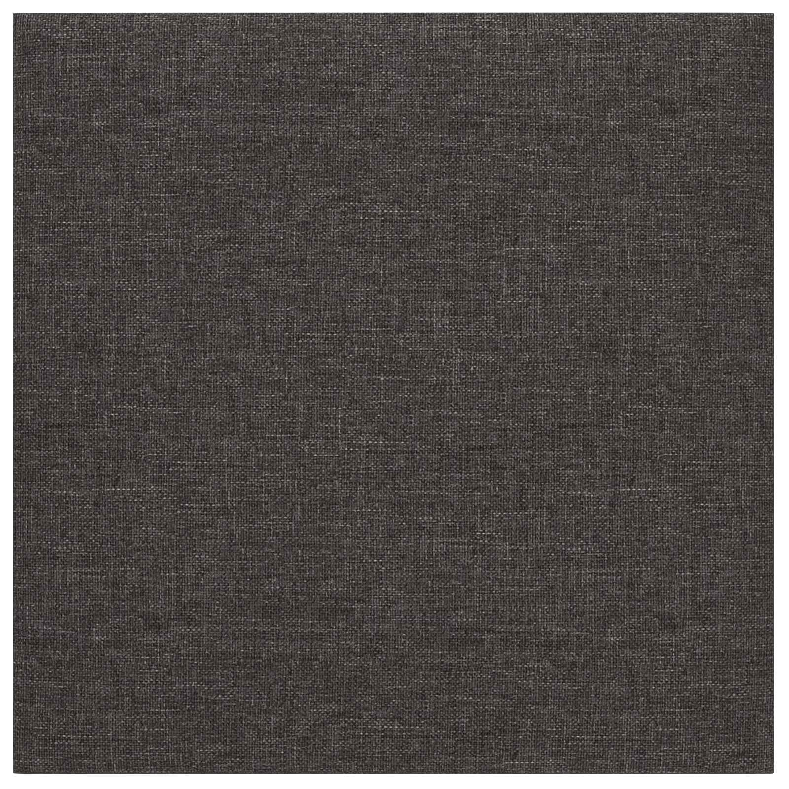 Thumbnail - vidaXL Wandkopfteilen 12 pcs Dunkelgrau 30 x 30 cm Stoff