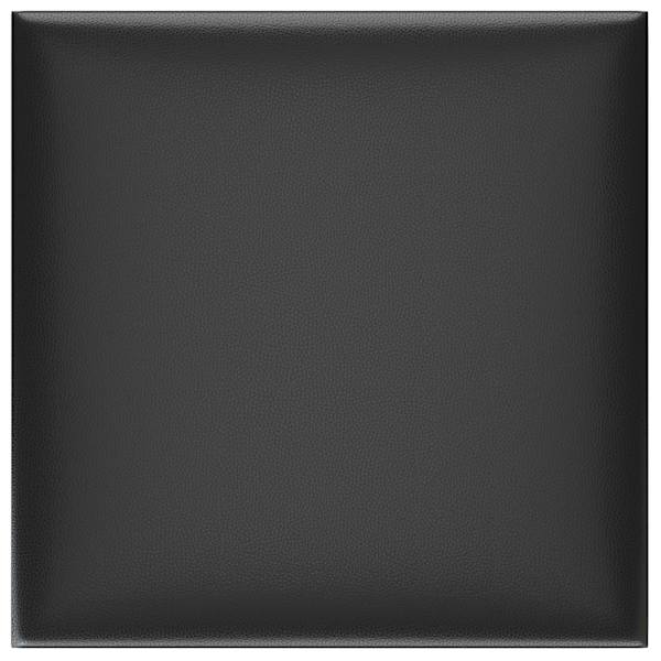 vidaXL Seina Peatsi 12 tk 30 x 30 cm Must kangas