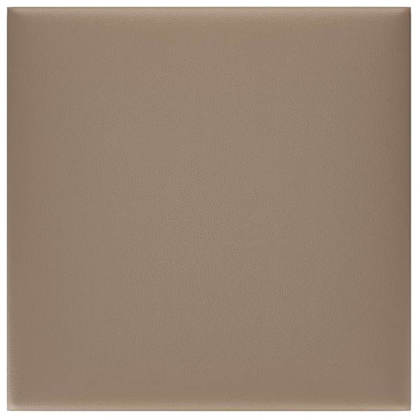vidaXL Seina Peatsi 12 tk 30 x 30 cm Cappuccino kangas