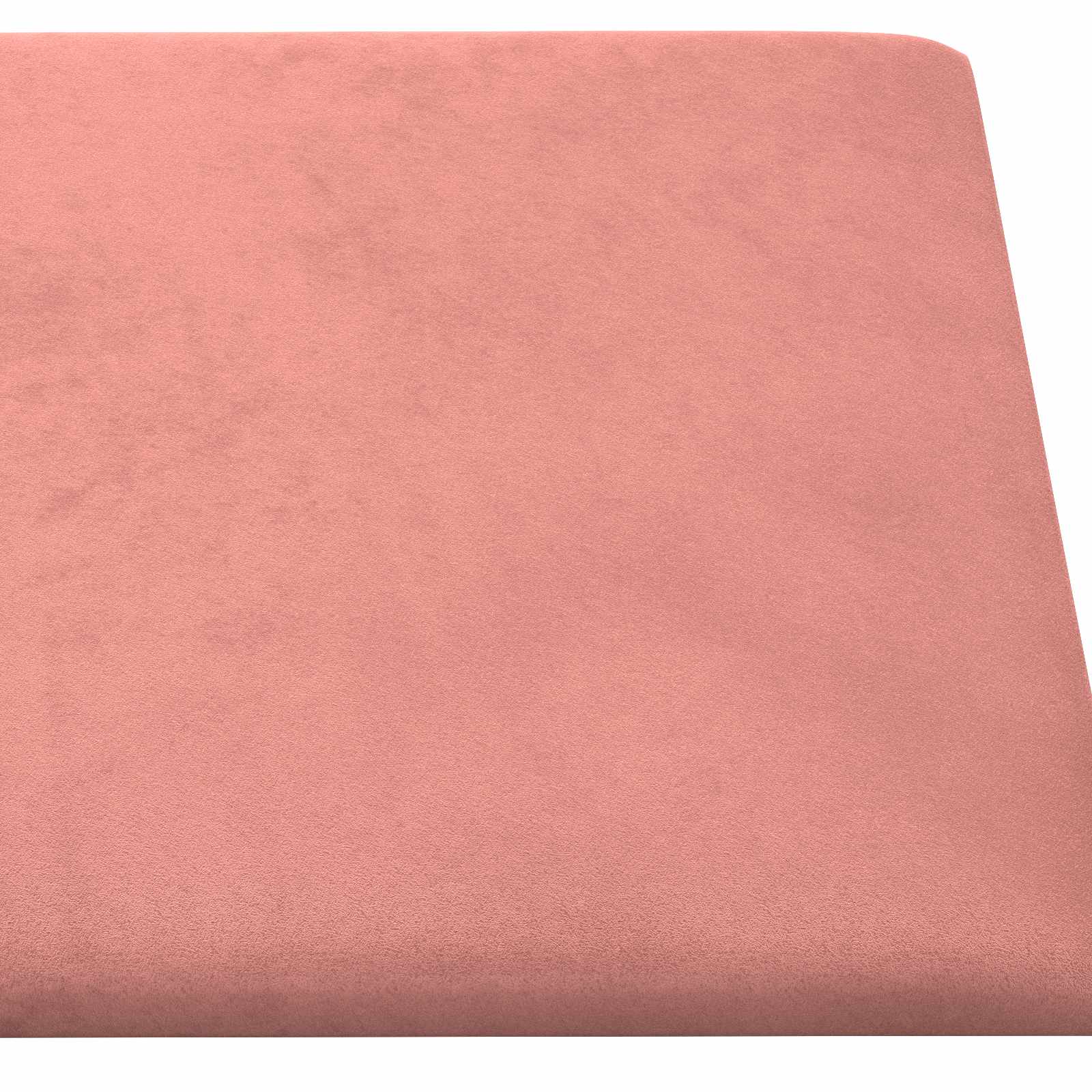 Wandhoofdbord 12 pcs Roze 30 x 30 cm Fluweel image 5