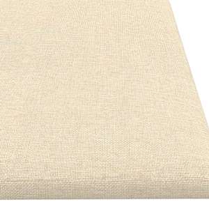Nástěnný čelník 12 pcs 60 x 15 cm Krémová textil - obrázek 5