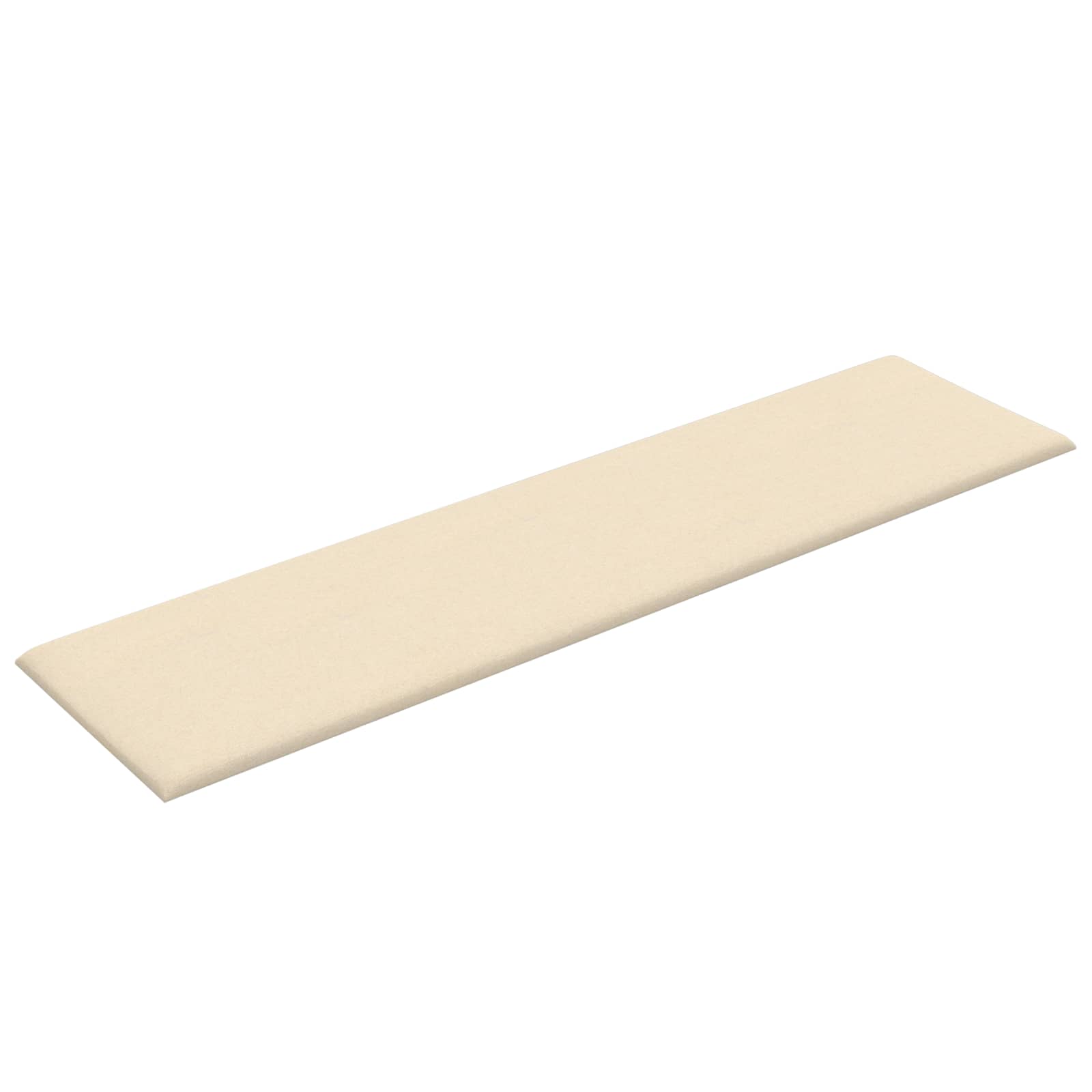 Thumbnail - vidaXL Wandkopfteilen 12 pcs Creme 60 x 15 cm Stoff