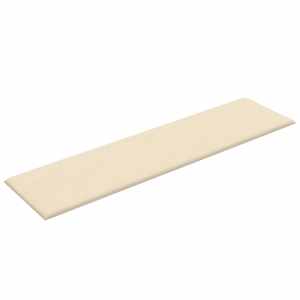 Nástěnný čelník 12 pcs 60 x 15 cm Krémová textil - obrázek 4