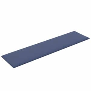 Nástěnný čelník 12 pcs 60 x 15 cm Modrá textil - obrázek 4