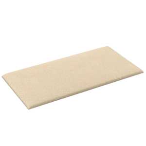 Nástěnný čelník 12 pcs 60 x 30 cm Krémová textil - obrázek 4