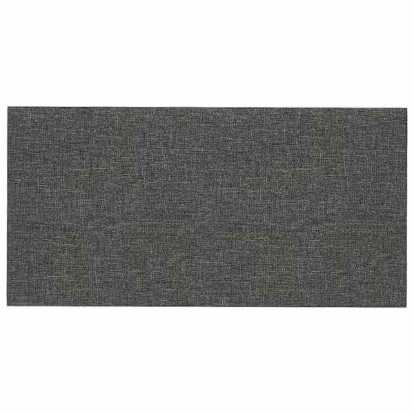 vidaXL Seina Peatsi 12 tk 60 x 30 cm Tumehall kangas