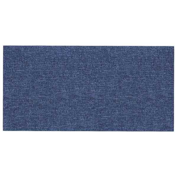 vidaXL Seina Peatsi 12 tk 60 x 30 cm Sinine kangas