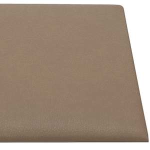 Nástěnný čelník 12 pcs Cappuccino 60 x 30 cm textil - obrázek 4