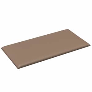 Nástěnný čelník 12 pcs Cappuccino 60 x 30 cm textil - obrázek 3