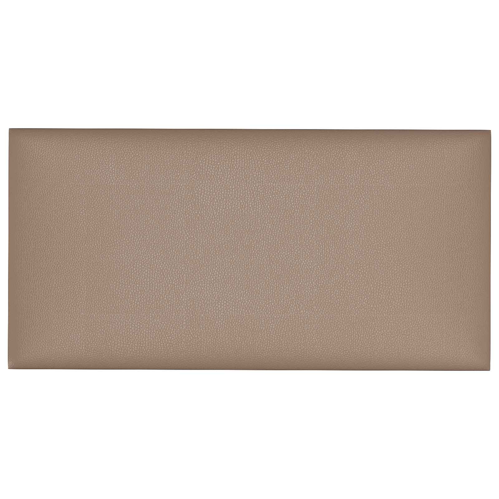 Wandhoofdbord 12 pcs Cappuccino 60 x 30 cm Stof image 2