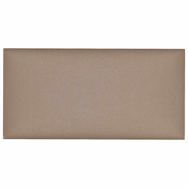 vidaXL Seina Peatsi 12 tk 60 x 30 cm Cappuccino kangas