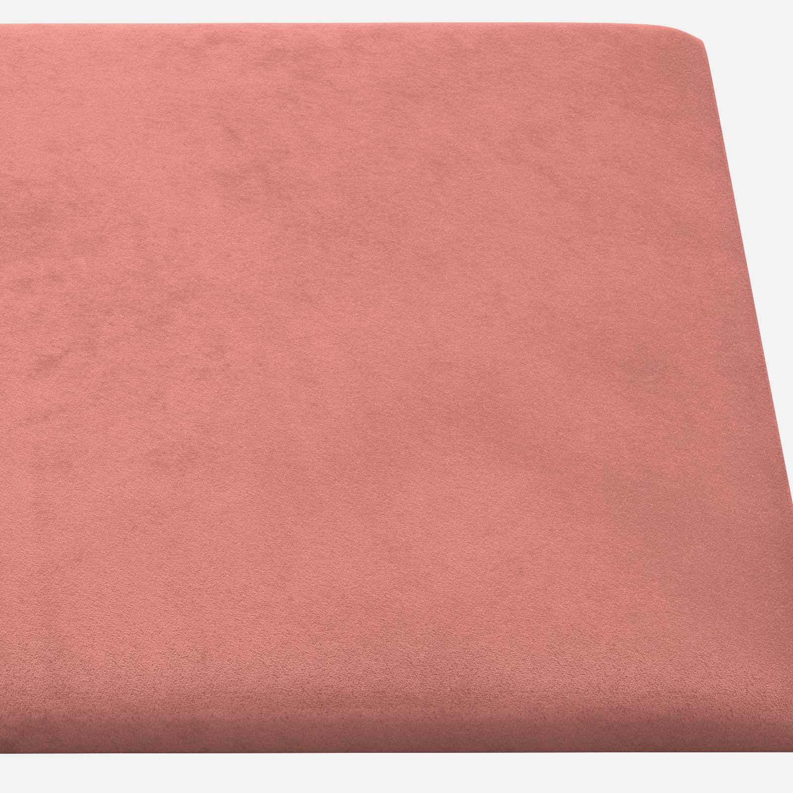 Wandhoofdbord 12 pcs Roze 60 x 30 cm Fluweel image 5