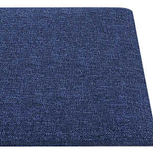 Nástěnný čelník 12 pcs Modrá 90 x 15 cm textil - obrázek 5