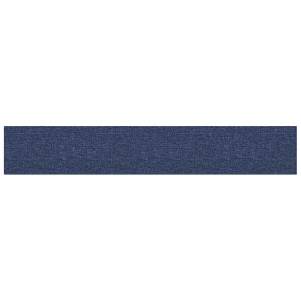 vidaXL Seina Peatsi 12 tk 90 x 15 cm Sinine kangas