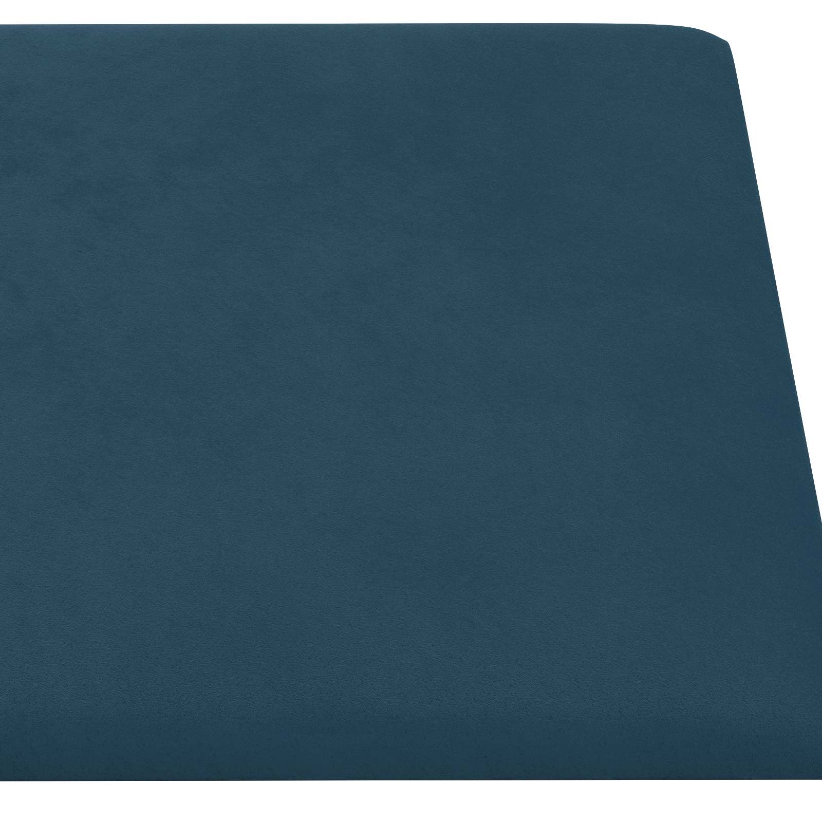 Wandhoofdbord 12 pcs Blauw 90 x 15 cm Fluweel image 5
