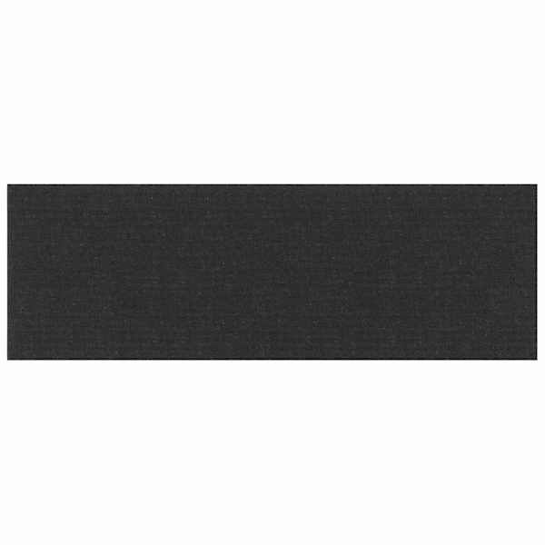 vidaXL Seina Peatsi 12 tk 90 x 30 cm Must kangas