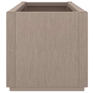 Zahradní truhlík s nohami hnědý 80 x 36 x 35 cm PP - obrázek 6