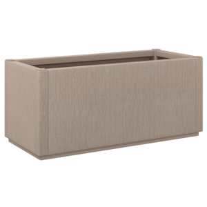 Zahradní truhlík s nohami hnědý 80 x 36 x 35 cm PP - obrázek 5
