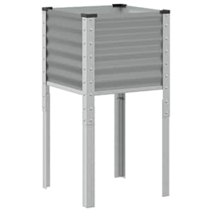 vidaXL aia taimekast, hall, 45x45x88 cm, teras