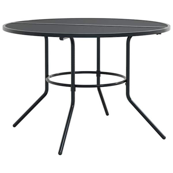 vidaXL &uuml;mmargune terrassilaud, antratsiithall, &Oslash;110 x 72,5 cm, teras
