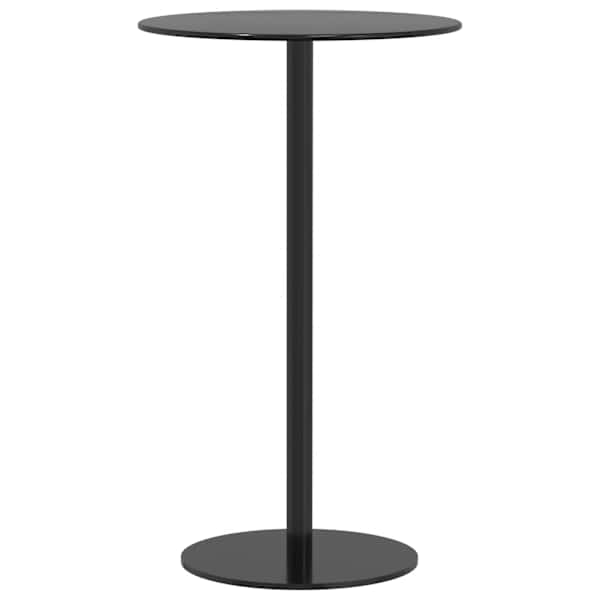 vidaXL &uuml;mmargune aialaud, must, &Oslash;60x105 cm, teras