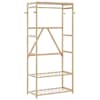vidaXL riiulitega riidenagi, 80x40x175 cm, bambus
