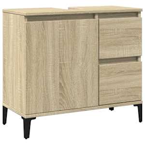 Koupelnová skříňka dub sonoma 65 x 33 x 60 cm kompozitní dřevo - obrázek 2