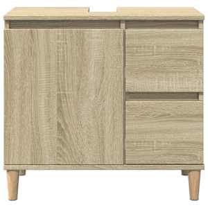 Koupelnová skříňka dub sonoma 65 x 33 x 60 cm kompozitní dřevo - obrázek 4