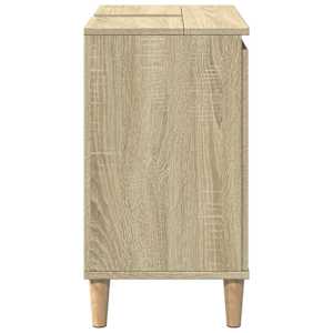 Skříňka pod umyvadlo dub sonoma 58x33x60 cm kompozitní dřevo - obrázek 5