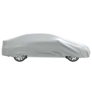 Autopotah pro sedan s popruhy na přezky celý stříbrný M - obrázek 6