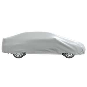 Autopotah pro sedan s popruhy na přezky celý stříbrný L - obrázek 6