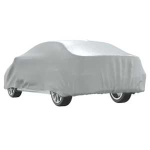 Autopotah pro sedan s popruhy na přezky celý stříbrný L - obrázek 7