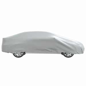 Autopotah pro sedan s popruhy na přezky celý stříbrný XL - obrázek 6