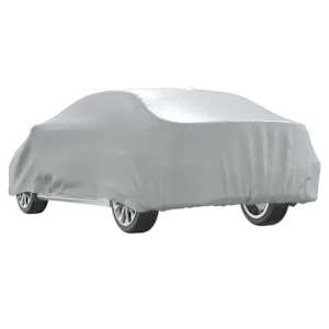 Autopotah pro sedan s popruhy na přezky celý stříbrný XXL - obrázek 7