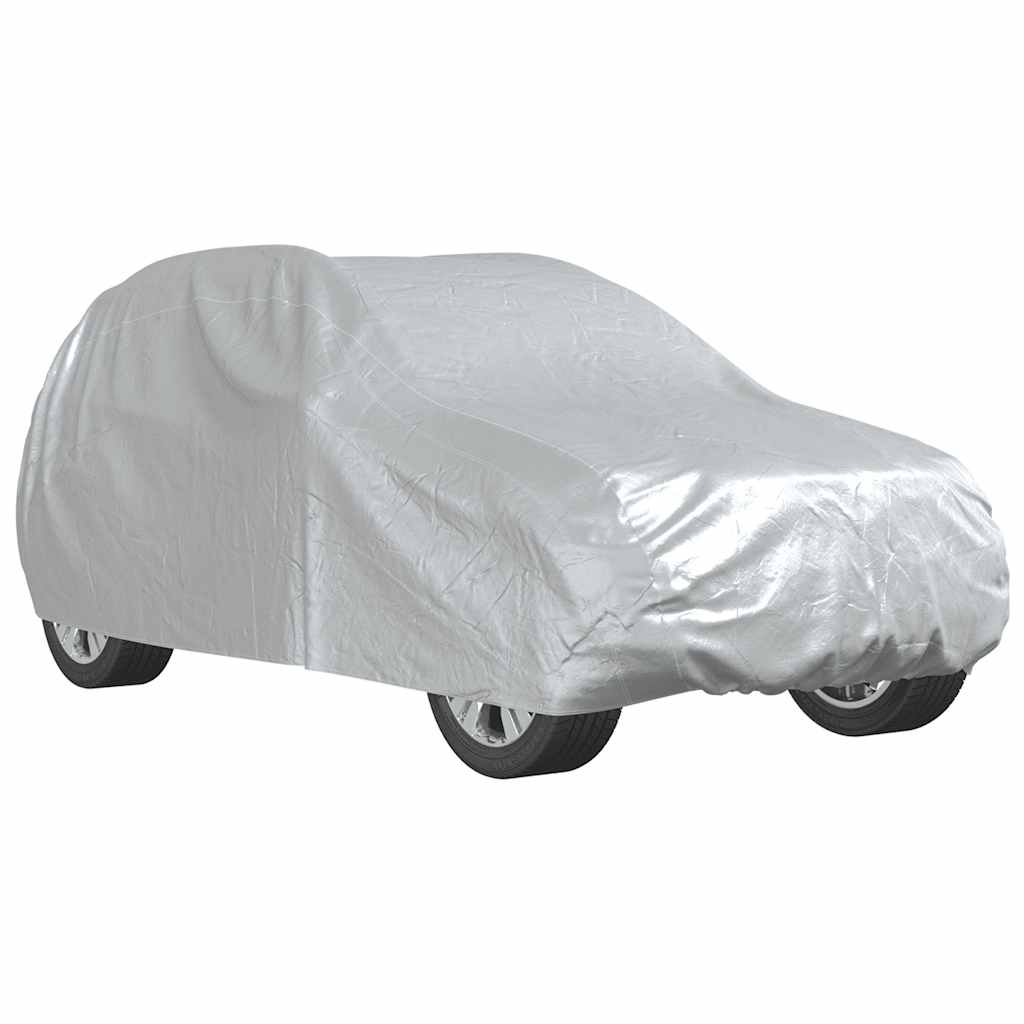 vidaXL Autopotah pro SUV s popruhy na přezky celý stříbrný M