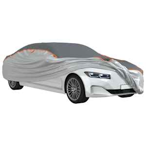 Autopotah pro sedan proti kroupám celý S šedý a stříbrný - obrázek 4
