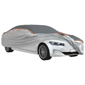 Autopotah pro sedan proti kroupám celý M šedý a stříbrný - obrázek 4