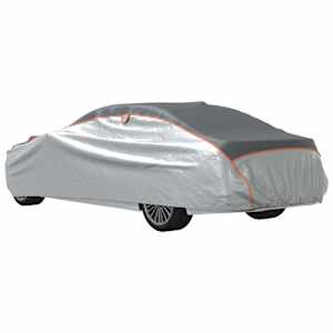 Autopotah pro sedan proti kroupám celý XL šedý a stříbrný - obrázek 7