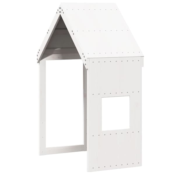 vidaXL lastevoodi katus, valge, 55 x 84 x 132 cm, m&auml;nnipuit