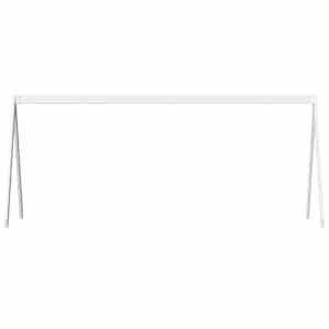 Střecha na dětskou postel bílá 209 x 85,5 x 88 cm borové dřevo - obrázek 4