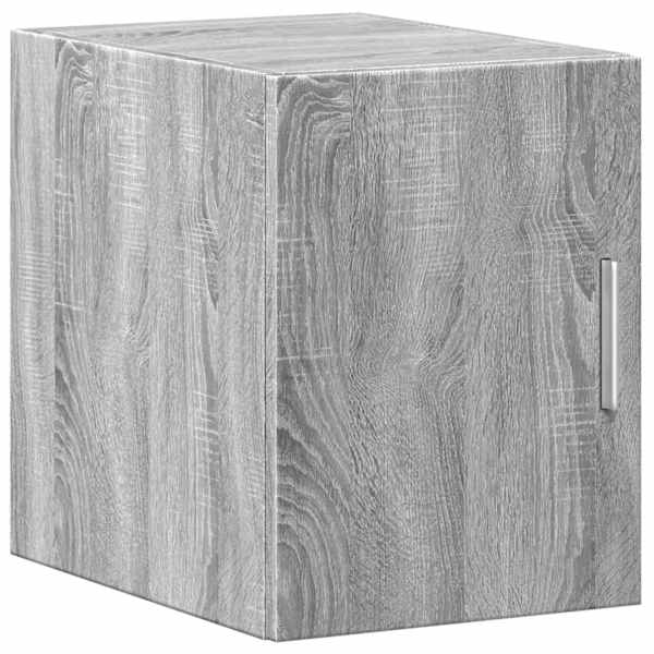 vidaXL telerikapp, hall Sonoma tamm, 30 x 42,5 x 40 cm, tehispuit