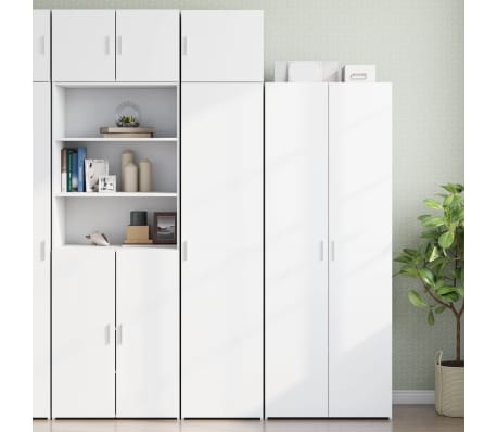 vidaXL Szafka wisząca, biała, 45x42,5x40 cm, materiał drewnopochodny