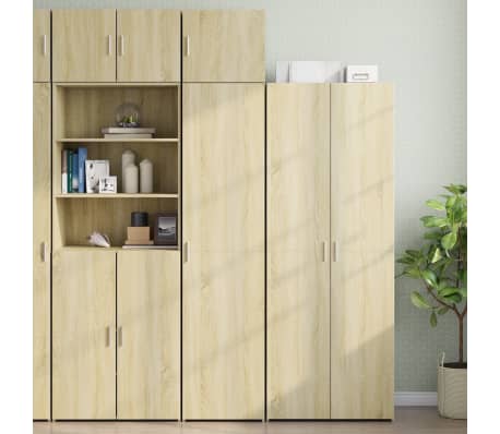 vidaXL Dulap de perete, stejar sonoma, 45x42,5x40 cm, lemn prelucrat