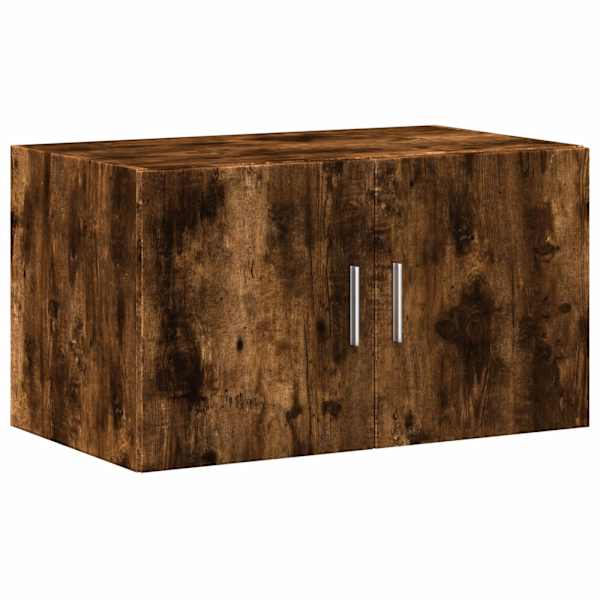 vidaXL seinakapp, suitsutatud tamm, 70 x 42,5 x 40 cm, tehispuit
