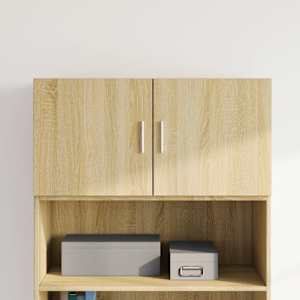 Stenska omarica sonoma hrast 80x42,5x40 cm inženirski les