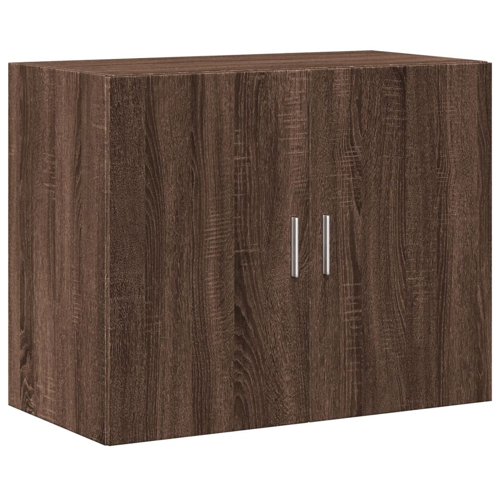 Thumbnail - vidaXL Wandschrank Braun Eichen-Optik 80x42,5x64 cm Holzwerkstoff