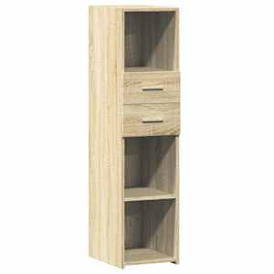 Skříň highboard dub sonoma 30 x 42,5 x 124 cm kompozitní dřevo - obrázek 2